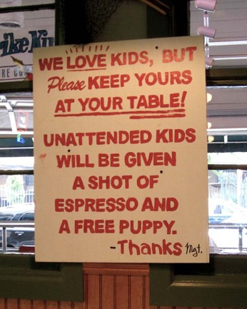 Attention Parents Sign