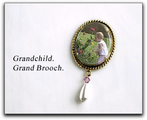 Grandchild Brooch